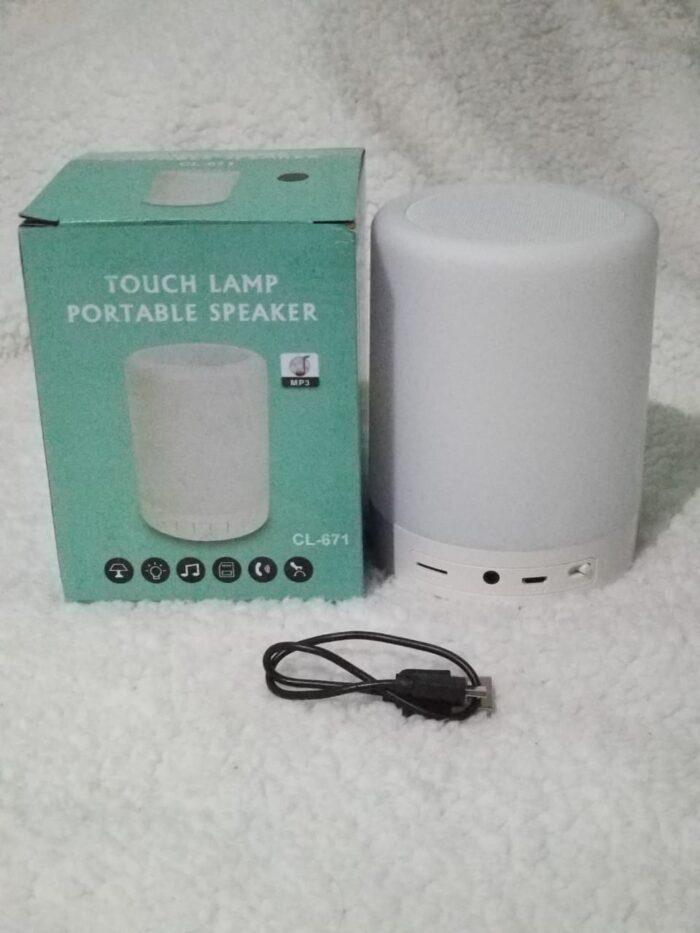 Lámpara y Parlante portatil, luz Led multicolor 3 intensidades (Copy) - Image 3