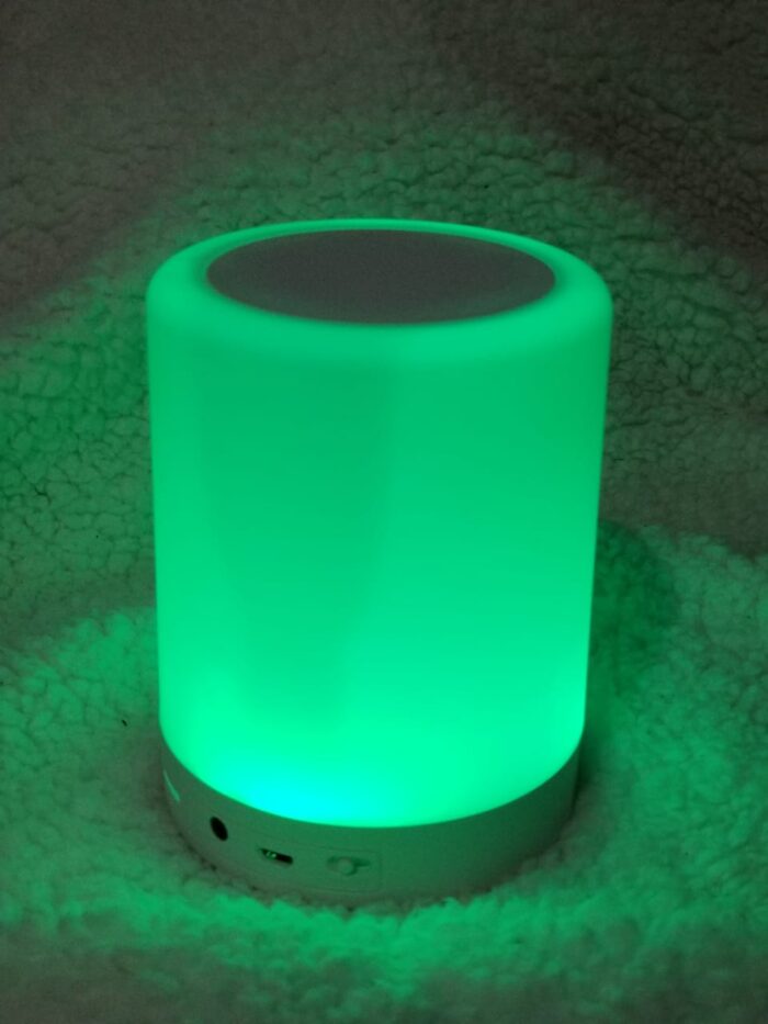 Lámpara y Parlante portatil, luz Led multicolor 3 intensidades (Copy) - Image 2
