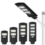 LAMPARA DE CALLE LED C/PANEL SOLAR 6V 150W 130LM/W /