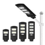 LAMPARA DE CALLE LED C/PANEL SOLAR 6V 200W 130LM/W /