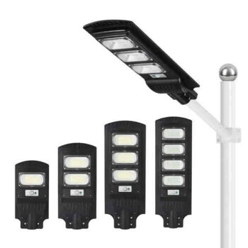 LAMPARA DE CALLE LED C/PANEL SOLAR 6V 200W 130LM/W /